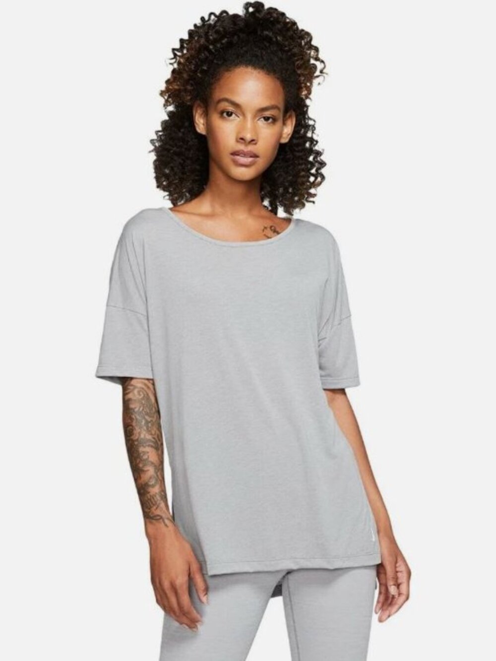 Nike Women's Dri-Fit Yoga Layer Training Top, Size S